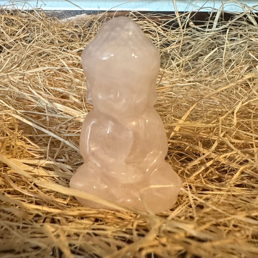 Bouddha indien quartz rose