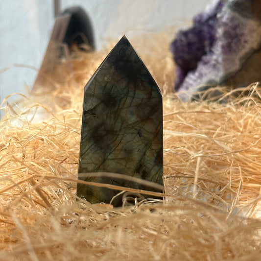 Pointe polie Labradorite AA+
