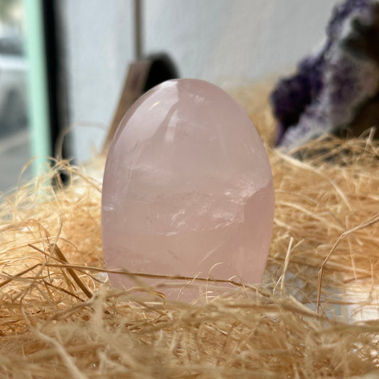 Forme libre Quartz rose Madagascar A