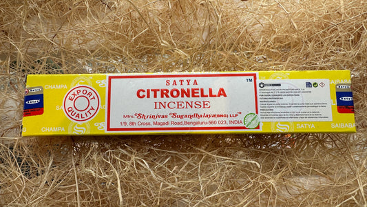 Encens satya citronelle