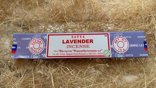 Encens satya lavande