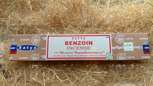 Encens satya benzoin
