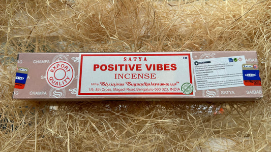Encens satya positives vibes